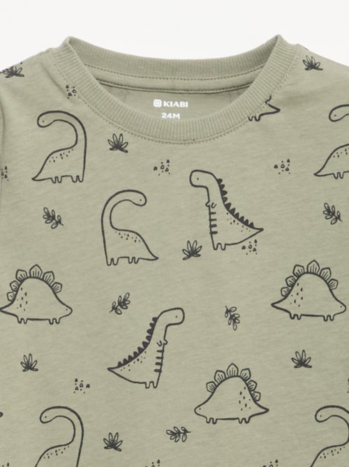 Set di 3 t-shirt a maniche lunghe - Kiabi Set di 3 t-shirt a maniche lunghe - Kiabi