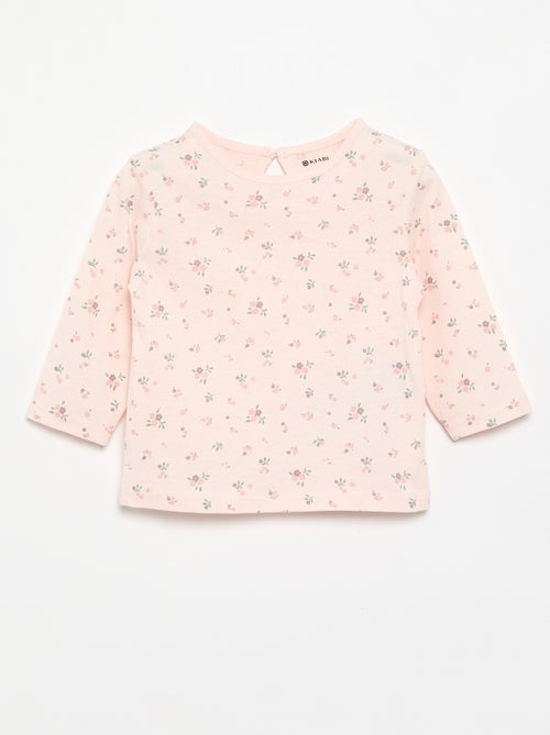 Set di 3 t-shirt a maniche lunghe - Kiabi