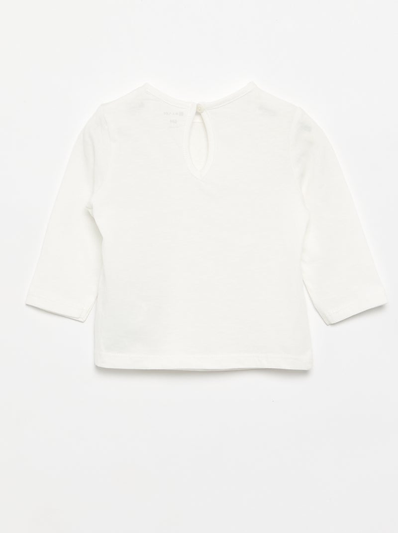 Set di 3 t-shirt a maniche lunghe Rosa - Kiabi