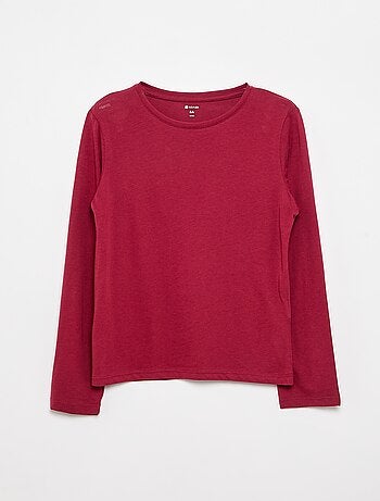 Set di 3 T-shirt a maniche lunghe