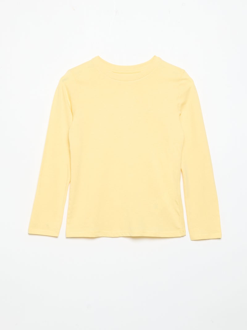 Set di 3 T-shirt a maniche lunghe Verde - Kiabi