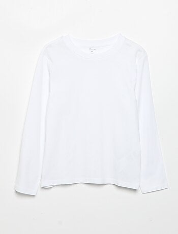 Set di 3 t-shirt a tinta unita