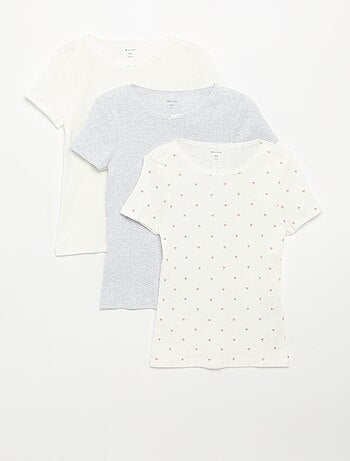 Set di 3 t-shirt
