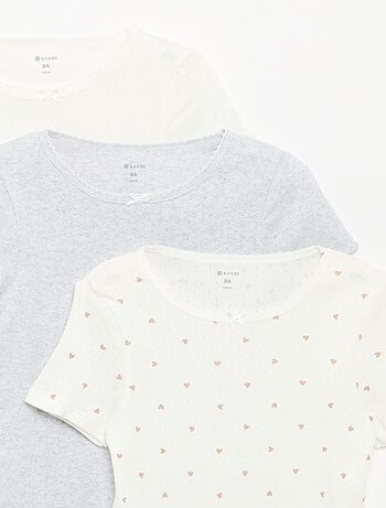 Set di 3 t-shirt