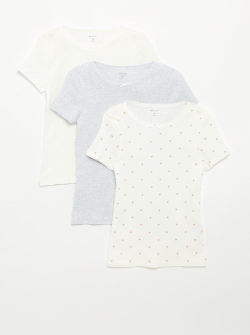 Set di 3 t-shirt - Kiabi Set di 3 t-shirt - Kiabi