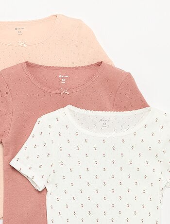 Set di 3 t-shirt