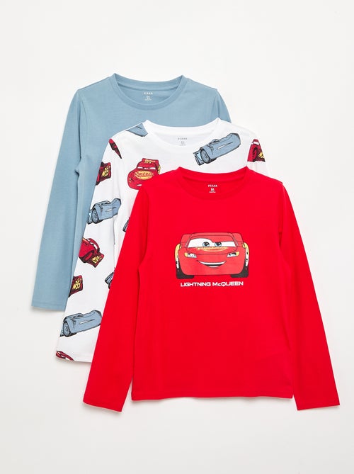 Set di 3 T-shirt \'Disney\' a maniche lunghe - Kiabi Set di 3 T-shirt \'Disney\' a maniche lunghe - Kiabi