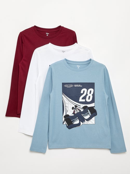 Set di 3 T-shirt 'Disney' a maniche lunghe - Kiabi Set di 3 T-shirt 'Disney' a maniche lunghe - Kiabi