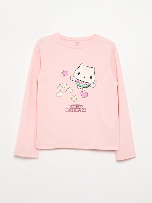 Set di 3 T-shirt \'Gabby e la casa magica\' a maniche lunghe - Kiabi Set di 3 T-shirt \'Gabby e la casa magica\' a maniche lunghe - Kiabi