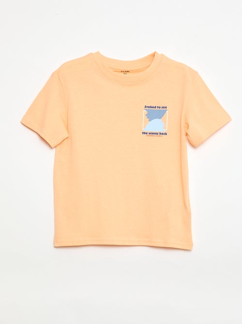 Set di 3 t-shirt in cotone - Kiabi Set di 3 t-shirt in cotone - Kiabi