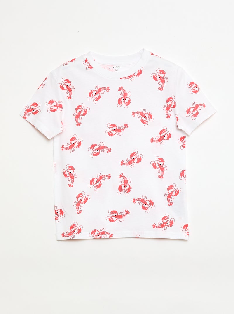 Set di 3 t-shirt in cotone Bianco - Kiabi