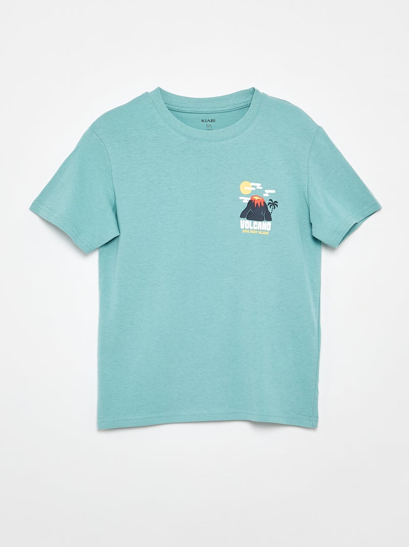 Set di 3 t-shirt in cotone Blu - Kiabi