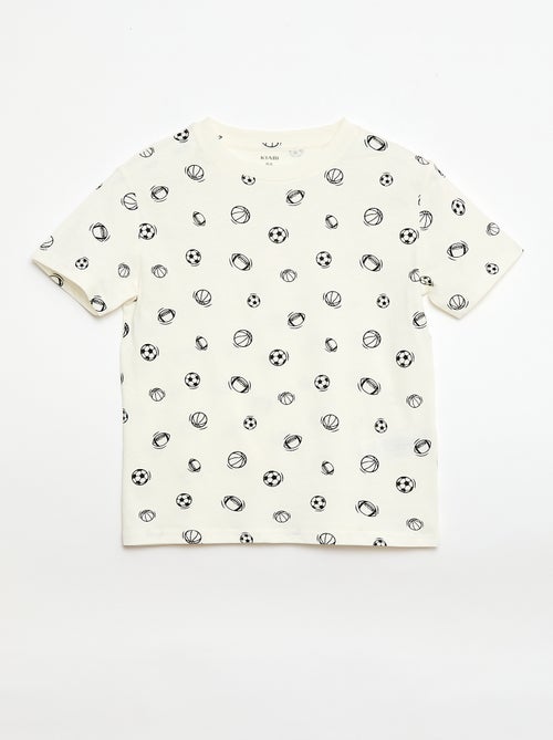 Set di 3 t-shirt in cotone - Kiabi