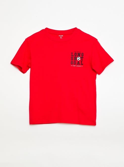 Set di 3 t-shirt in cotone - Kiabi