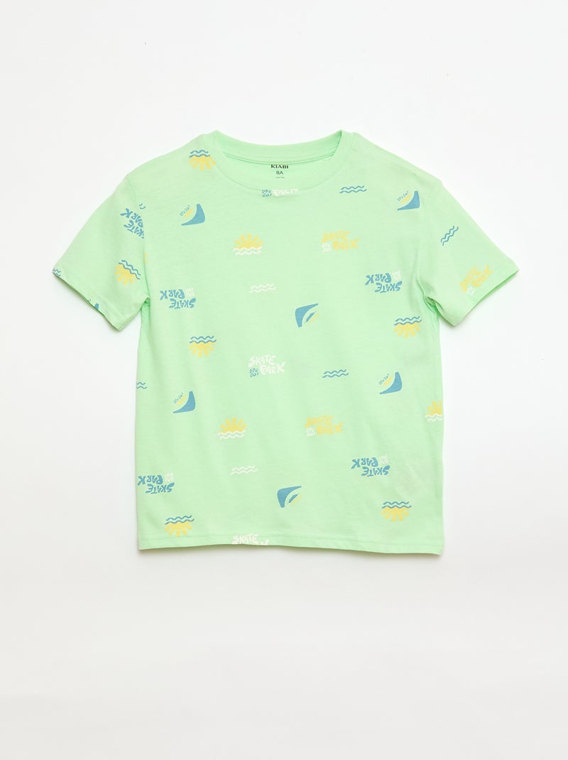 Set di 3 t-shirt in cotone Blu - Kiabi