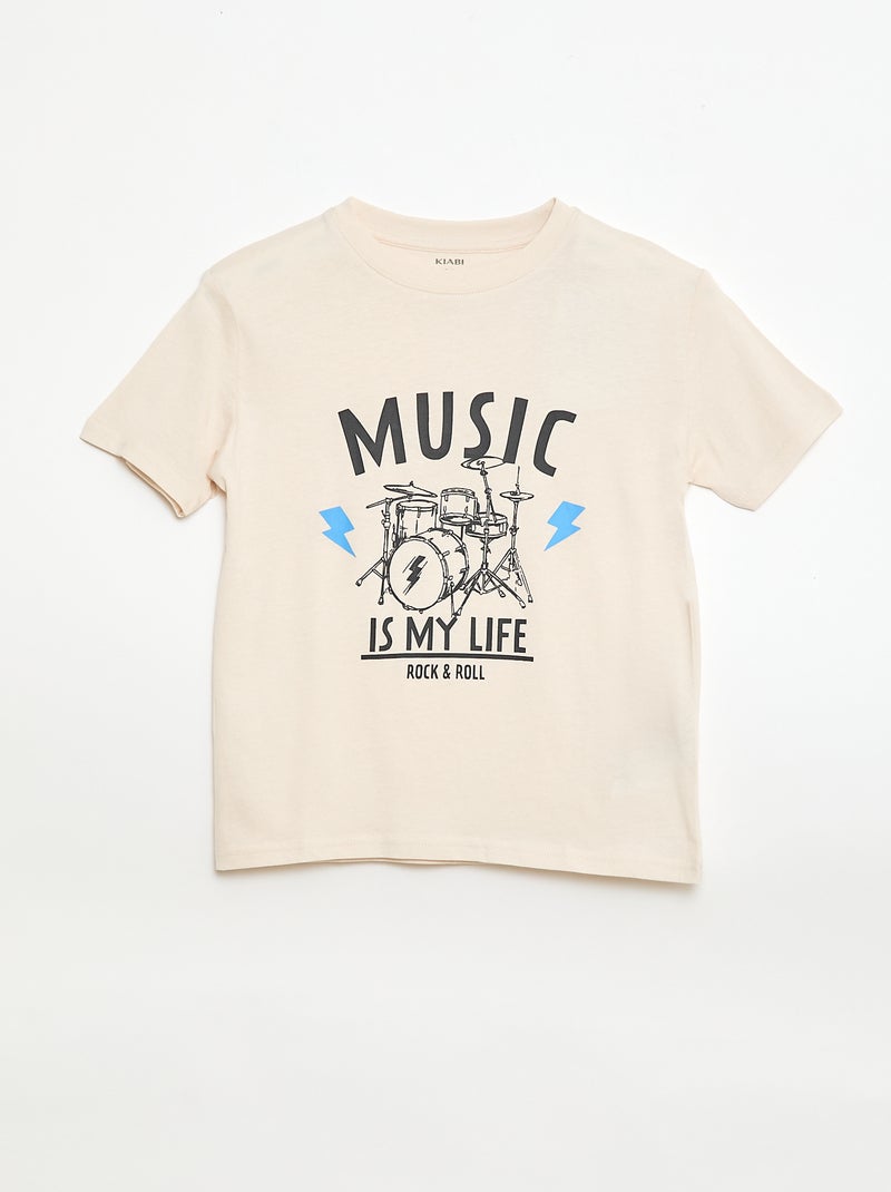 Set di 3 t-shirt in cotone Blu - Kiabi