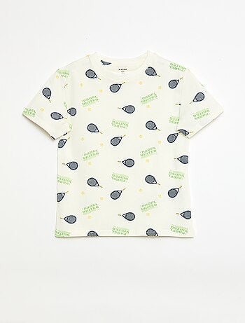 Set di 3 t-shirt in cotone