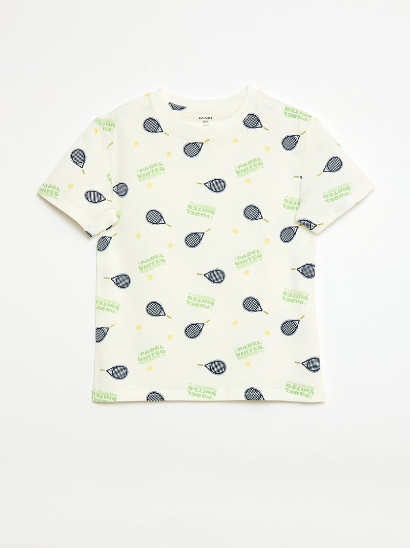 Set di 3 t-shirt in cotone Giallo - Kiabi