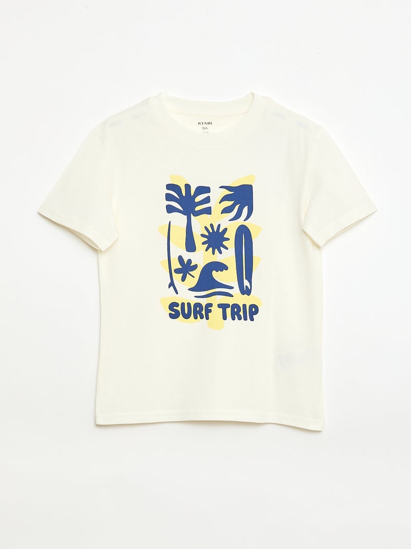 Set di 3 t-shirt in cotone Giallo - Kiabi