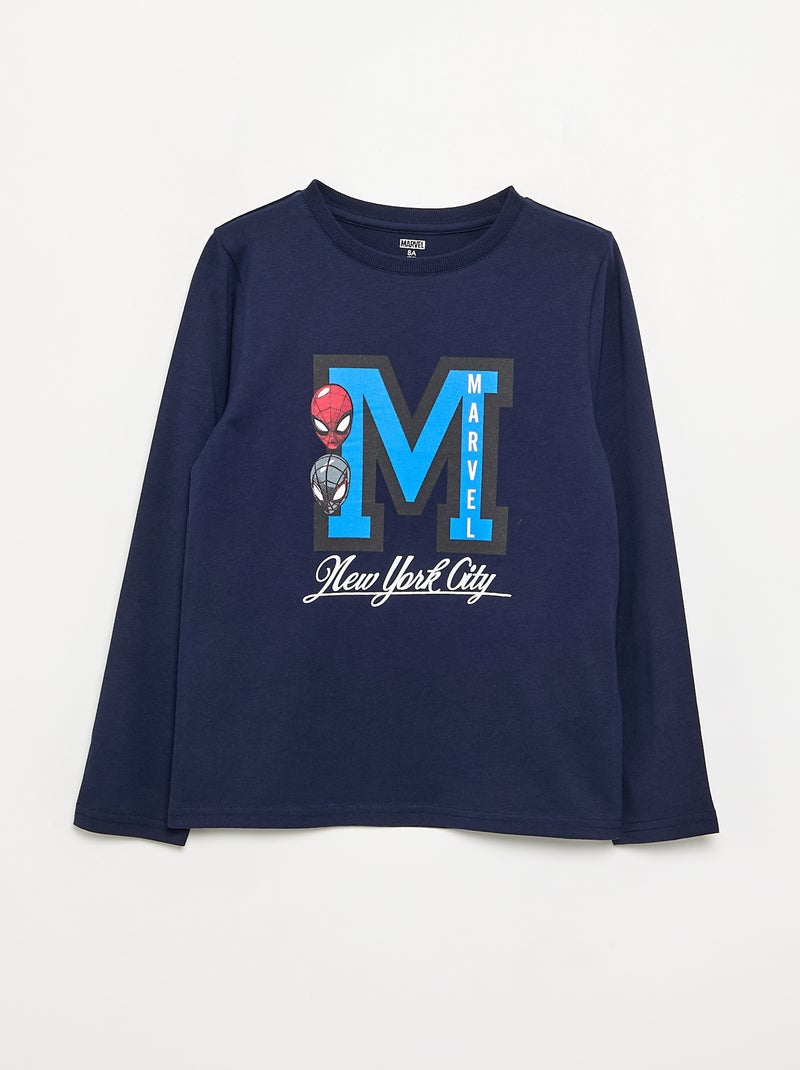Set di 3 T-shirt "Marvel" "Spiderman" a maniche lunghe Rosso - Kiabi