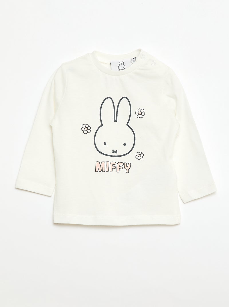 Set di 3 t-shirt 'Miffy' Bianco - Kiabi