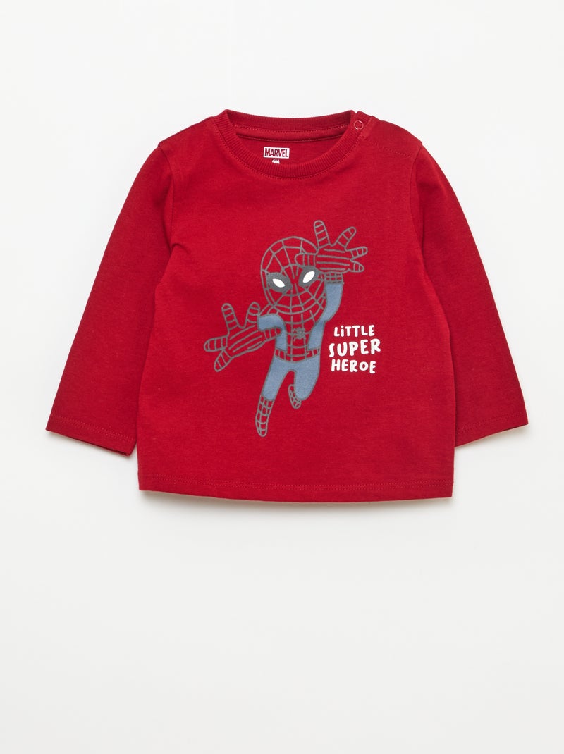Set di 3 t-shirt 'Spiderman' Blu - Kiabi
