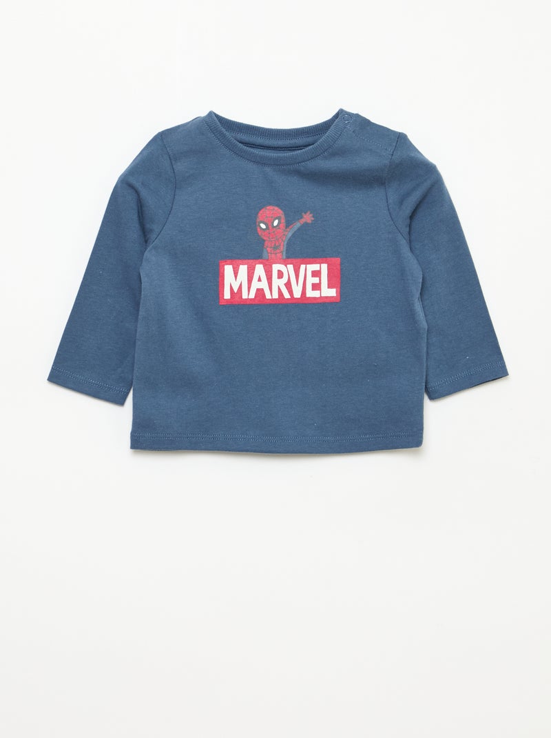 Set di 3 t-shirt 'Spiderman' Blu - Kiabi