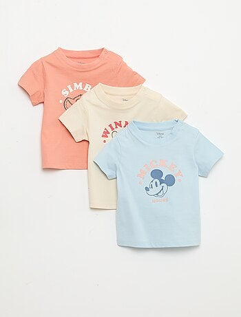 Set di 3 T-shirt stampate 'Disney'