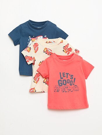 Set di 3 T-shirt stampate 'Disney'