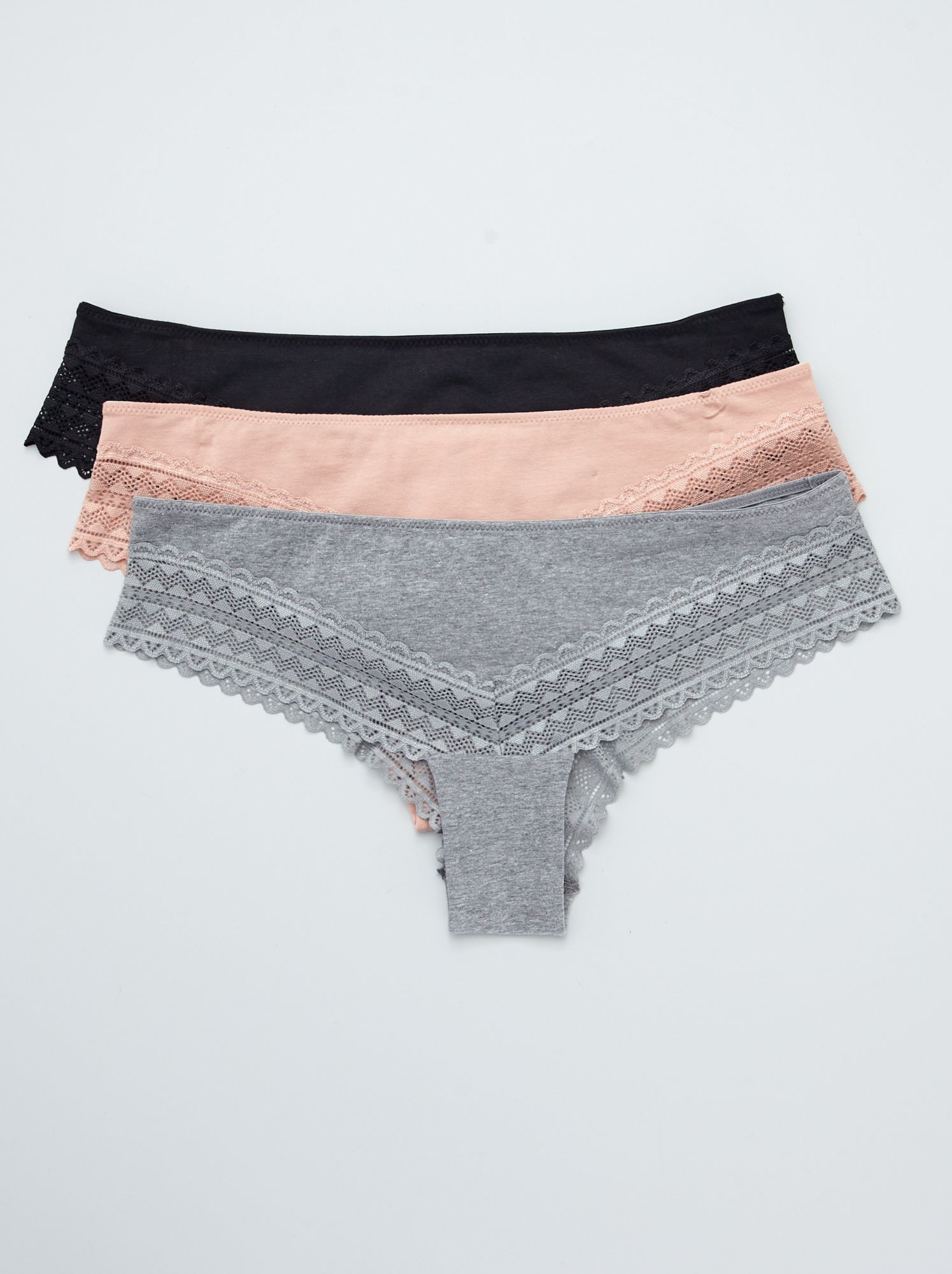 Tanga in pizzo trasparente - bianco - Prematuro - Donna - 6.00€ - Kiabi