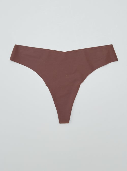 Set di 3 tanga invisibili - Kiabi