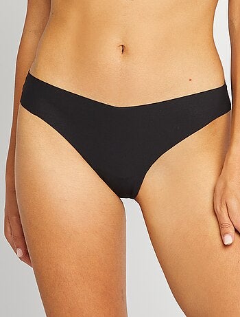 Set di 3 tanga invisibili
