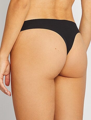 Set di 3 tanga invisibili