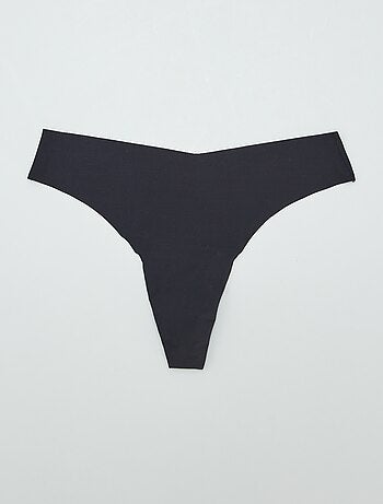 Set di 3 tanga invisibili