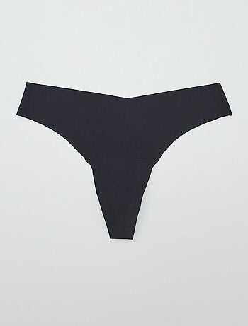 Set di 3 tanga invisibili