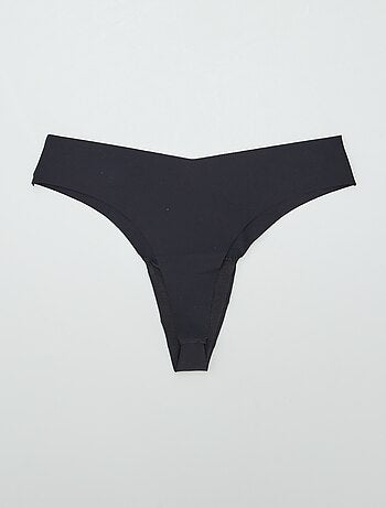 Set di 3 tanga invisibili