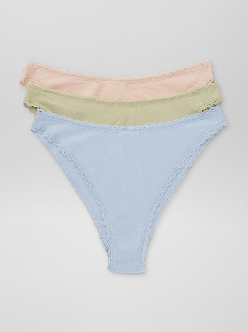Set di 3 tanga - Kiabi