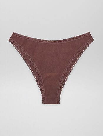 Set di 3 tanga