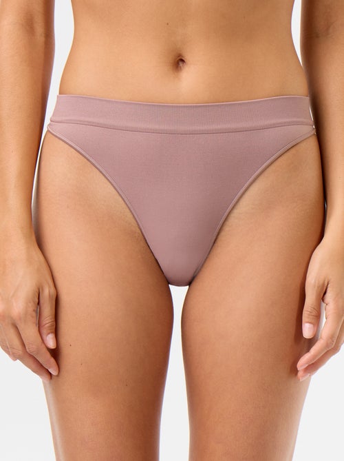 Set di 3 tanga senza cuciture - Kiabi
