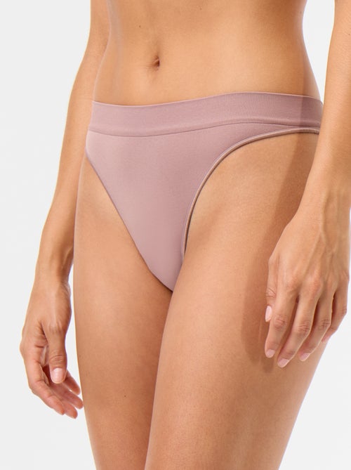 Set di 3 tanga senza cuciture - Kiabi