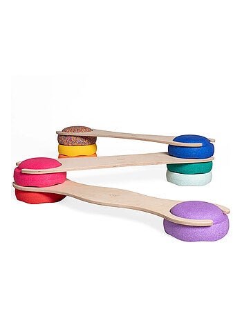 Set di 3 tavole in legno compatibili con stapelstein | Tissi