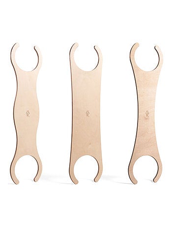 Set di 3 tavole in legno compatibili con stapelstein | Tissi