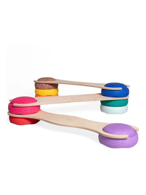 Set di 3 tavole in legno compatibili con stapelstein | Tissi - Kiabi