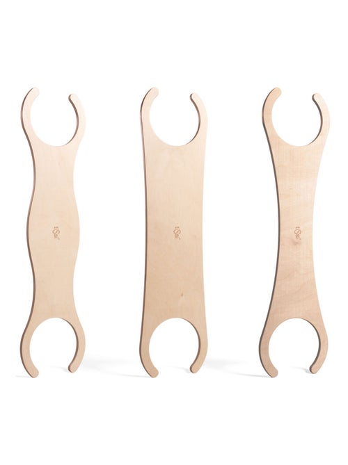 Set di 3 tavole in legno compatibili con stapelstein | Tissi - Kiabi