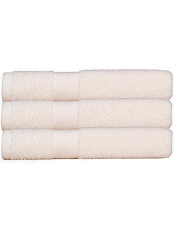 Set di 3 teli da bagno 70x130 cm 500 g/m² 100% cotone