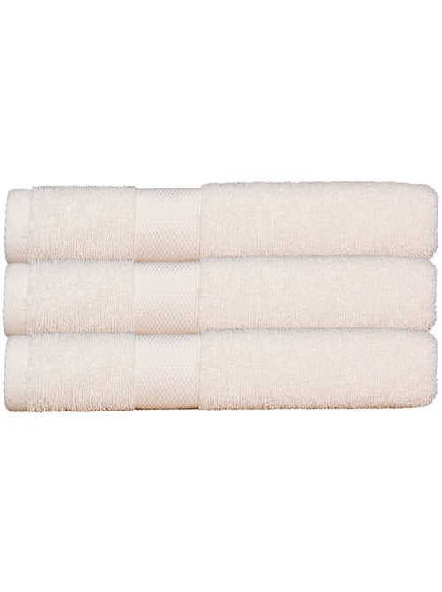 Set di 3 teli da bagno 70x130 cm 500 g/m² 100% cotone - Kiabi