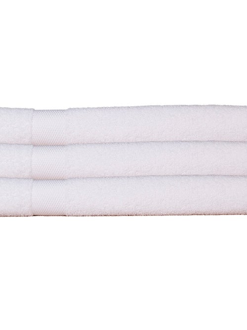 Set di 3 teli da bagno 70x130 cm 500 g/m² 100% cotone - Kiabi