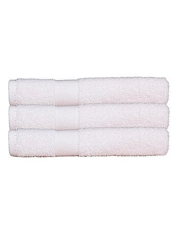 Set di 3 teli da bagno 70x130 cm 500 g/m² 100% cotone