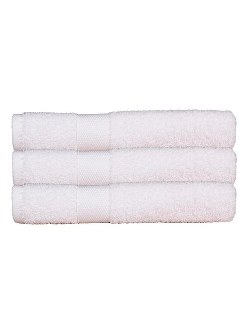 Set di 3 teli da bagno 70x130 cm 500 g/m² 100% cotone - Kiabi