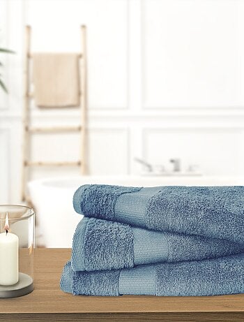 Set di 3 teli da bagno 70x130 cm 500 g/m² 100% cotone